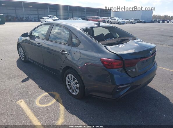 3KPF24AD6ME313113 2021 KIA FORTE Gray Trasero izquierdo