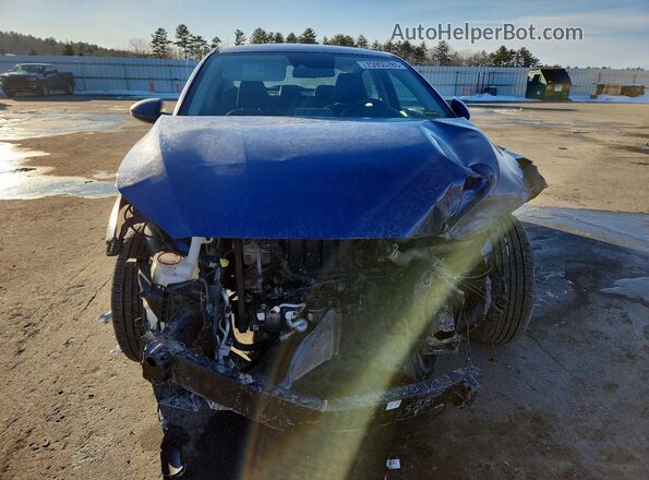 3KPF24AD6ME388300 2021 KIA FORTE Blue Front view
