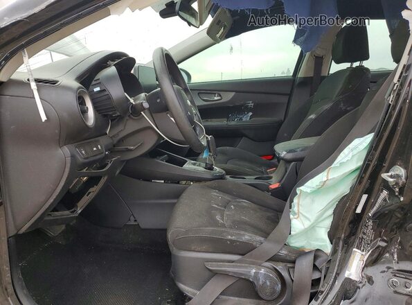 3KPF24AD6ME402809 2021 KIA FORTE Black Widok wnętrza z przodu