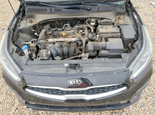 3KPF24AD6ME402809 2021 KIA FORTE Black Widok wnętrza z tyłu