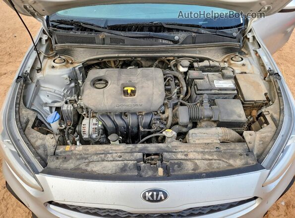 3KPF24AD7KE070229 2019 KIA FORTE Silver 