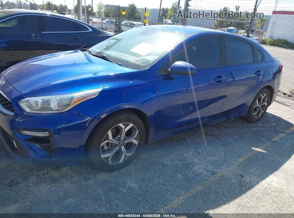 3KPF24AD7KE096538 2019 KIA FORTE Синий 