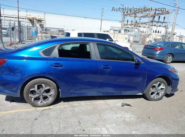 3KPF24AD7KE096538 2019 KIA FORTE Синий 
