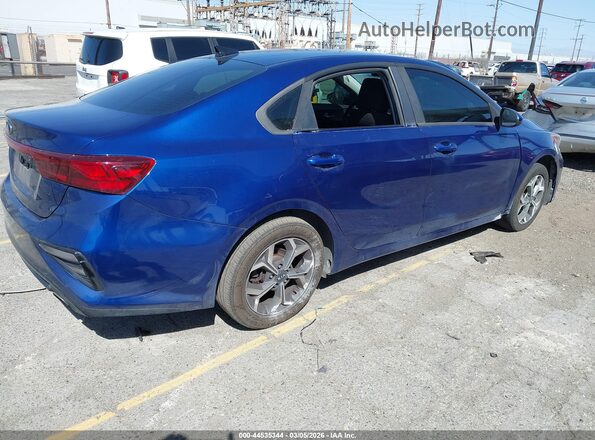 3KPF24AD7KE096538 2019 KIA FORTE Синий 