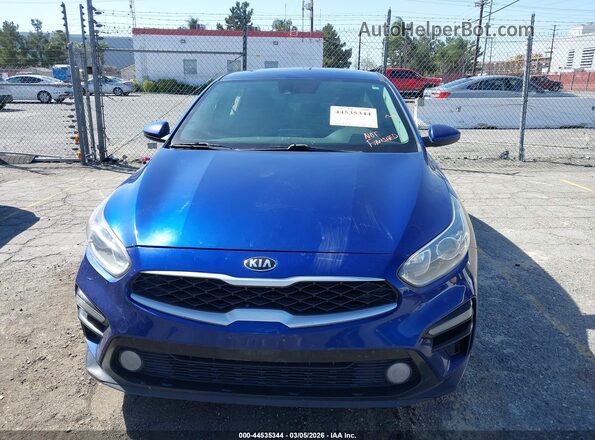 3KPF24AD7KE096538 2019 KIA FORTE Синий 