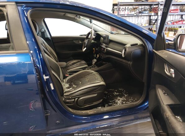 3KPF24AD7LE167691 2020 KIA FORTE Blue წინა სალონის ხედი