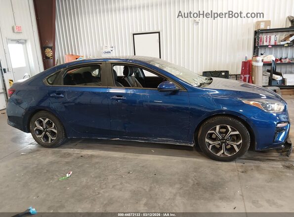 3KPF24AD7LE167691 2020 KIA FORTE Blue ხელსაწყოთა პანელის ხედი