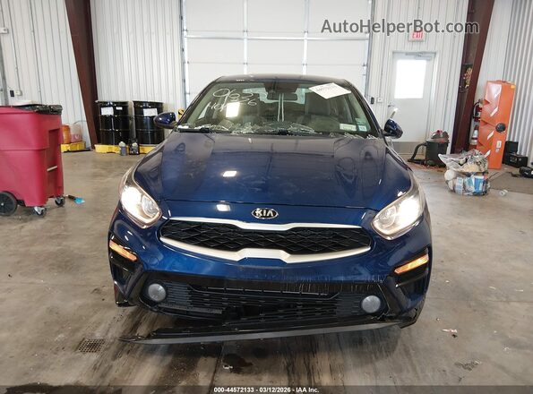 3KPF24AD7LE167691 2020 KIA FORTE Blue წინა პანელის ხედი