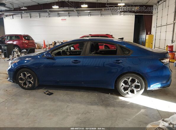 3KPF24AD7LE167691 2020 KIA FORTE Blue უკანა სალონის ხედი