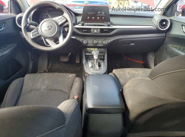 3KPF24AD7ME358867 2021 KIA FORTE Red წინა პანელის ხედი