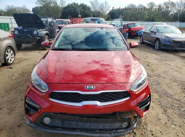 3KPF24AD7ME358867 2021 KIA FORTE Red წინა ხედი