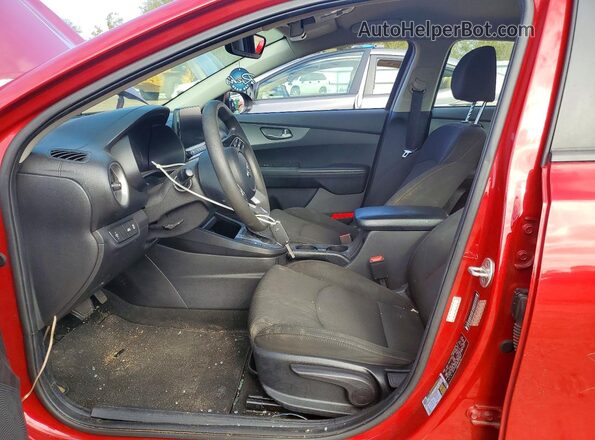 3KPF24AD7ME358867 2021 KIA FORTE Red წინა სალონის ხედი