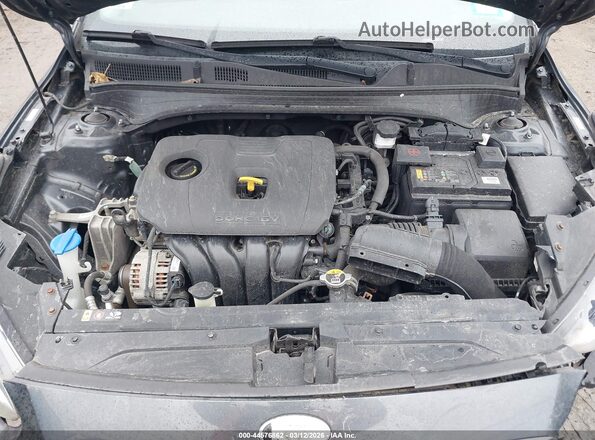 3KPF24AD8KE074774 2019 KIA FORTE Gray უკანა ხედი