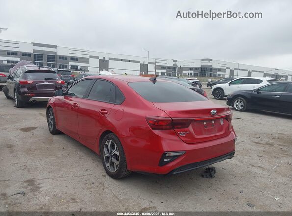 3KPF24AD8ME269891 2021 KIA FORTE Red Հետևի ձախ