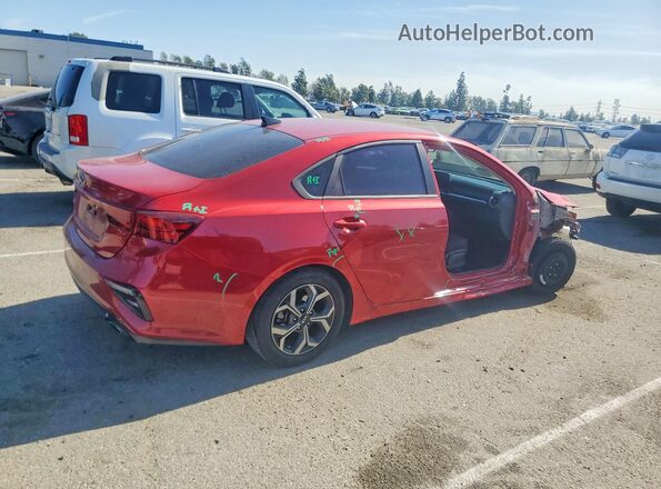 3KPF24AD8ME325408 2021 KIA FORTE Red Trasero derecho