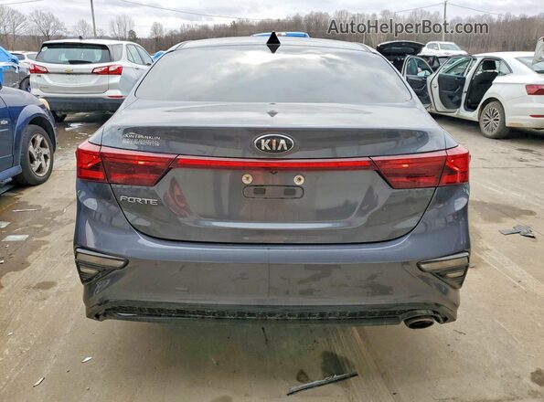 3KPF24AD8ME366895 2021 KIA FORTE Gray Հետևի տեսք