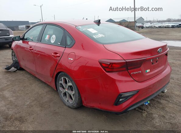 3KPF24AD9LE190793 2020 KIA FORTE Red Tył lewy