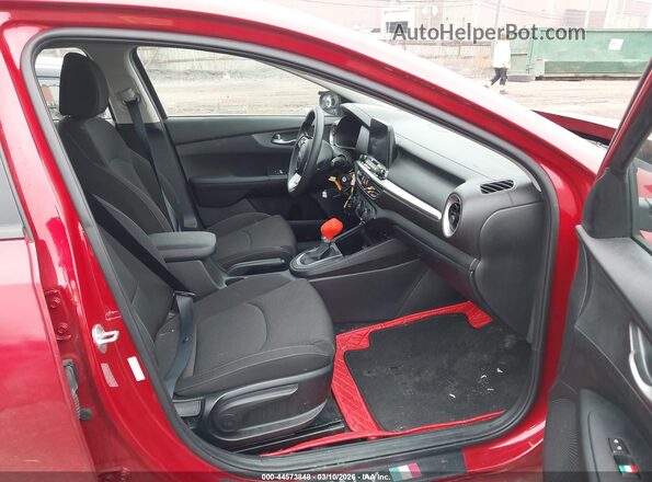 3KPF24AD9LE190793 2020 KIA FORTE Red Widok wnętrza z przodu