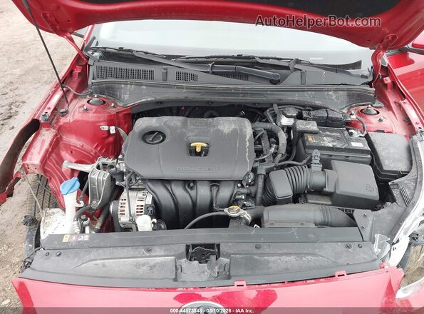 3KPF24AD9LE190793 2020 KIA FORTE Red Widok z tyłu