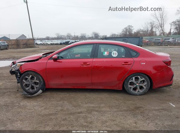 3KPF24AD9LE190793 2020 KIA FORTE Red Widok wnętrza 360 stopni