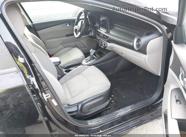 3KPF24AD9LE242326 2020 KIA FORTE Black Widok wnętrza z przodu