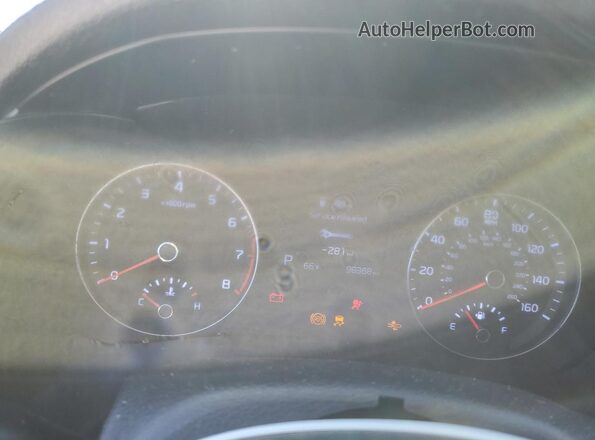 3KPF24AD9ME335123 2021 KIA FORTE White Vista del cuadro de instrumentos