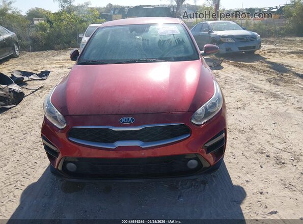 3KPF24ADXKE040562 2019 KIA FORTE Красный Вид щитка приборов