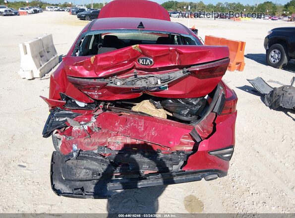 3KPF24ADXKE040562 2019 KIA FORTE Красный Вид спереди