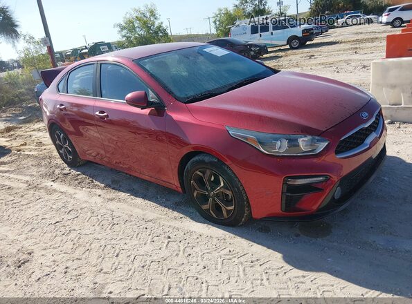 3KPF24ADXKE040562 2019 KIA FORTE Красный Вид задней части салона