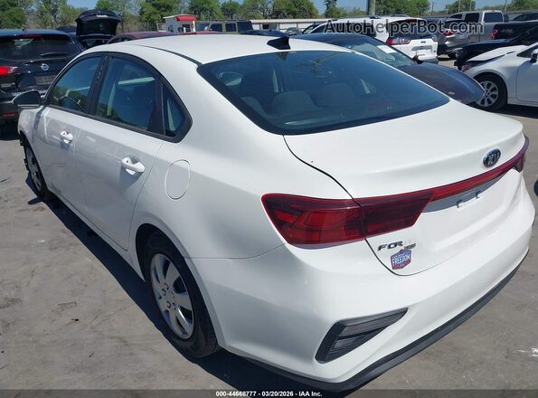3KPF24ADXLE158919 2020 KIA FORTE White 