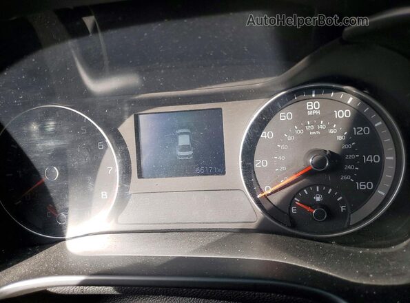 3KPF24ADXME378028 2021 KIA FORTE White Instrument cluster view