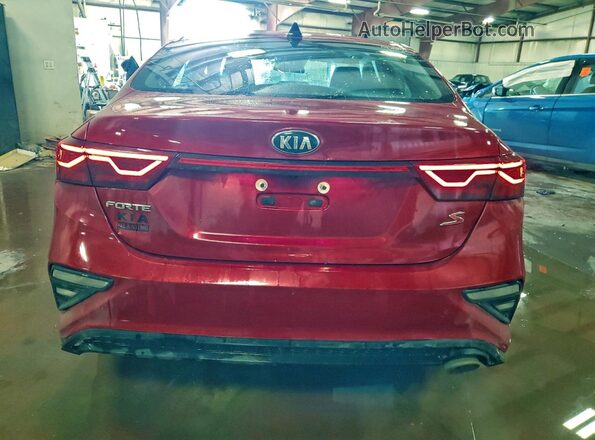 3KPF34AD0KE048392 2019 KIA FORTE Red 