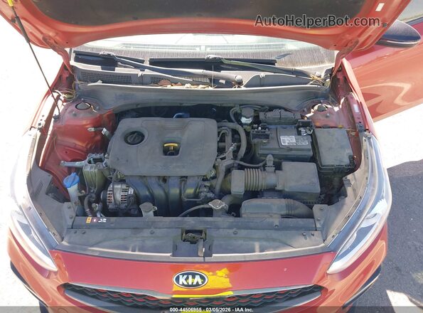 3KPF34AD2ME391983 2021 KIA FORTE Оранжевый Вид сзади