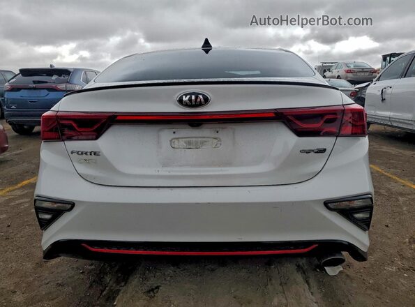 3KPF34AD3ME310294 2021 KIA FORTE White Widok z tyłu