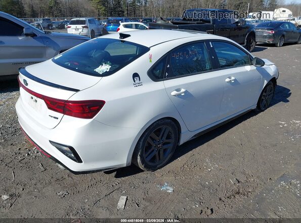 3KPF34AD3ME341254 2021 KIA FORTE White Trasero derecho
