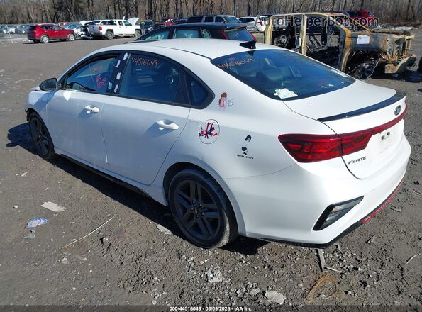 3KPF34AD3ME341254 2021 KIA FORTE White Trasero izquierdo