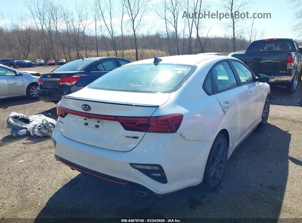3KPF34AD4ME283672 2021 KIA FORTE White უკანა მარჯვენა