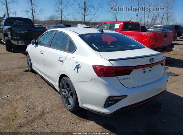 3KPF34AD4ME283672 2021 KIA FORTE White უკანა მარცხენა
