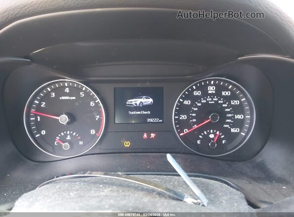 3KPF34AD4ME283672 2021 KIA FORTE White უკანა სავარძლების ხედი