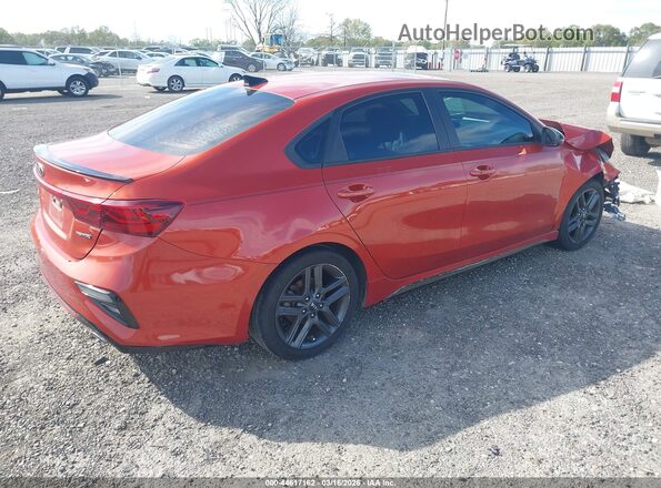 3KPF34AD5ME281557 2021 KIA FORTE Red Trasero derecho