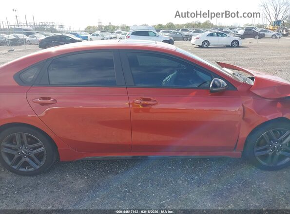 3KPF34AD5ME281557 2021 KIA FORTE Red Vista interior de 360 grados