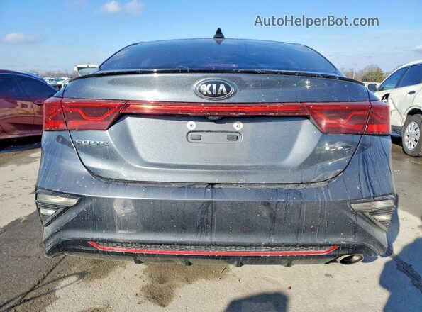 3KPF34AD5ME404550 2021 KIA FORTE Black Вид ззаду