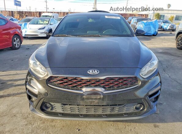 3KPF34AD6ME325629 2021 KIA FORTE Black Вид спереду