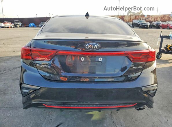 3KPF34AD6ME325629 2021 KIA FORTE Black Вид ззаду