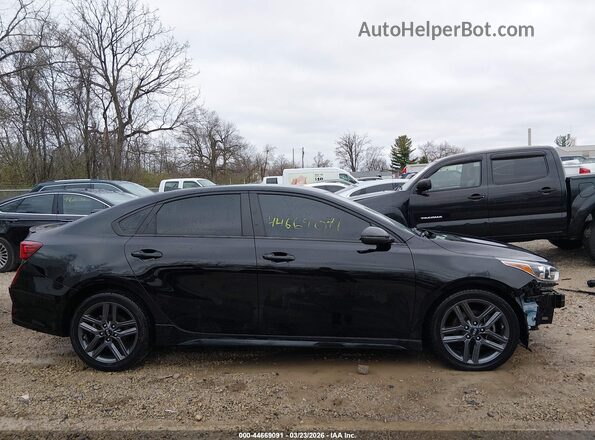 3KPF34AD6ME399861 2021 KIA FORTE Black Սալոնի 360 աստիճան տեսք