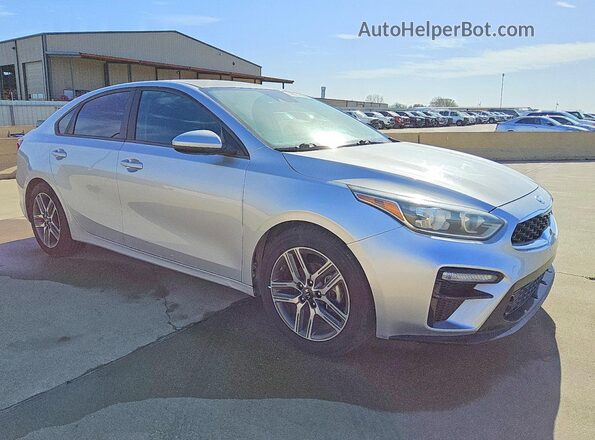 3KPF34AD7KE074116 2019 KIA FORTE Silver 