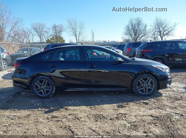 3KPF34AD7ME283228 2021 KIA FORTE Черный Вид задней части салона