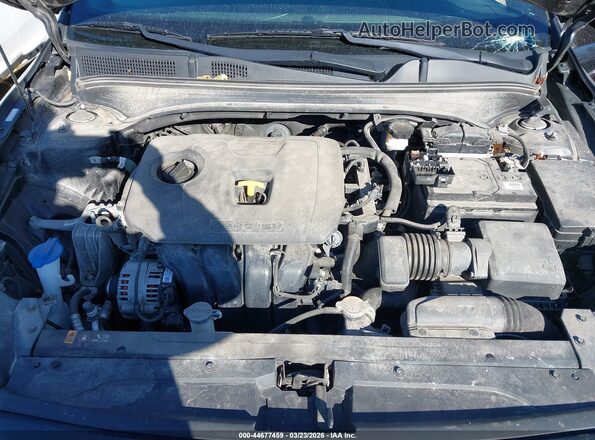 3KPF34AD7ME283228 2021 KIA FORTE Черный Вид сзади