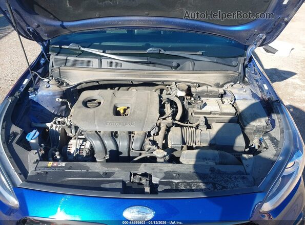 3KPF34AD8ME375321 2021 KIA FORTE Blue Հետևի տեսք