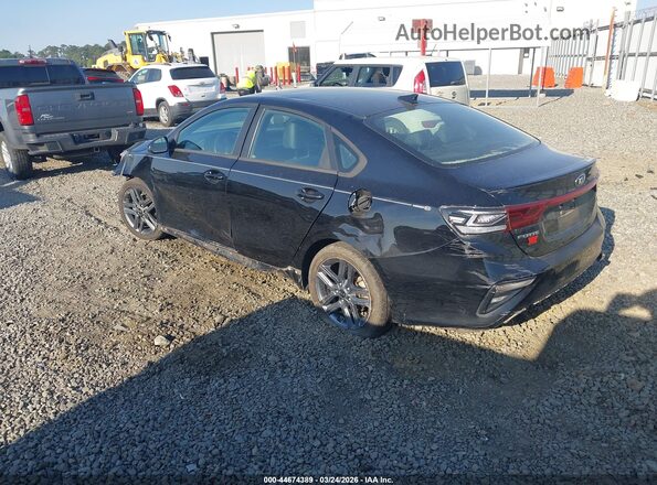 3KPF34AD8ME389834 2021 KIA FORTE Black უკანა მარცხენა